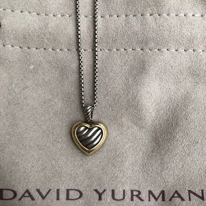 David Yurman Petite Heart Pendant Necklace